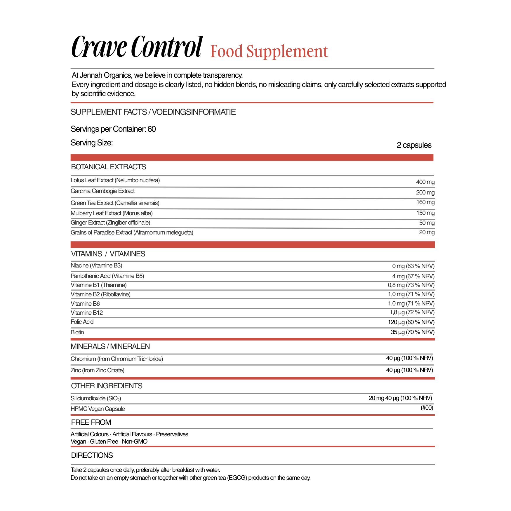 Crave Control - Contrôlez votre appétit