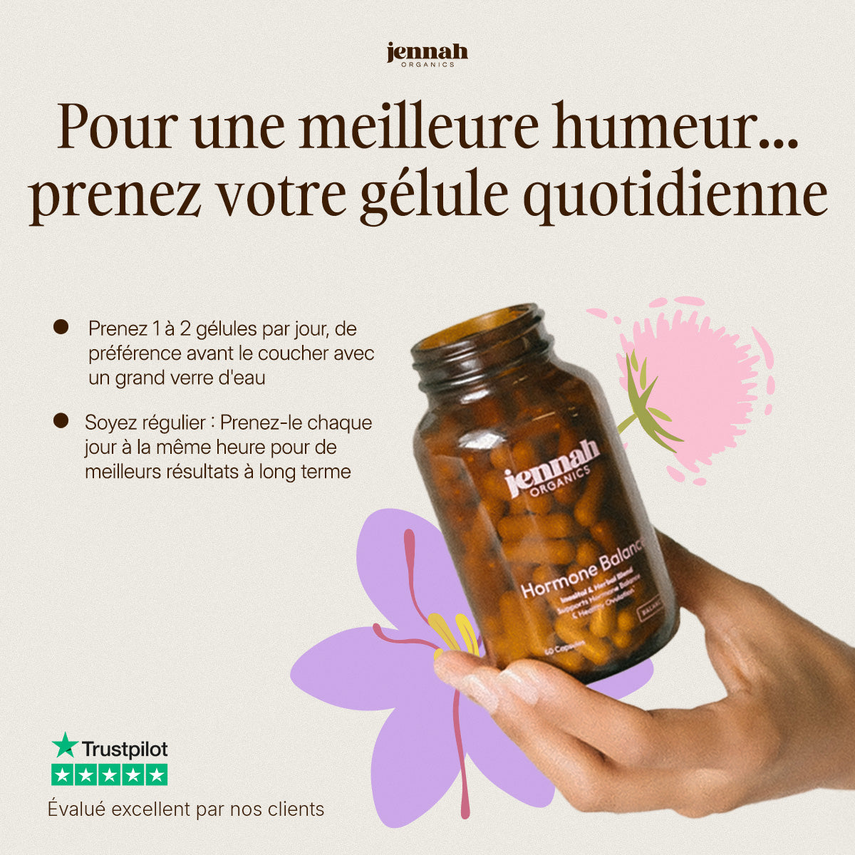 Hormone Balance - Pour les problèmes de poids d'origine hormonale